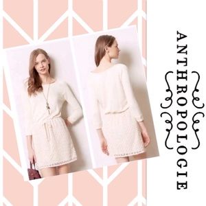 Anthropologie Ceridwen Saturday Sunday crochet mini dress